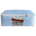 Madam Sew Quilt Blanket Storage Bag|Storage Bag|Comforter Storage Bag for Clothes, Quilts, Bedding|Linen Storage Bag with See-Th