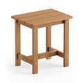 LUE BONA Outdoor Side Table, HDPS Small Adirondack End Table for Patio, Porch, Deck, Weather Resistant, Easy Maintenance, Indoor