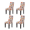 YEESSION Stretch Dining Chair Covers Removable Washable Seat Parson Chair Protector Slipcover for Dining Room,Party,Banquet,Hote