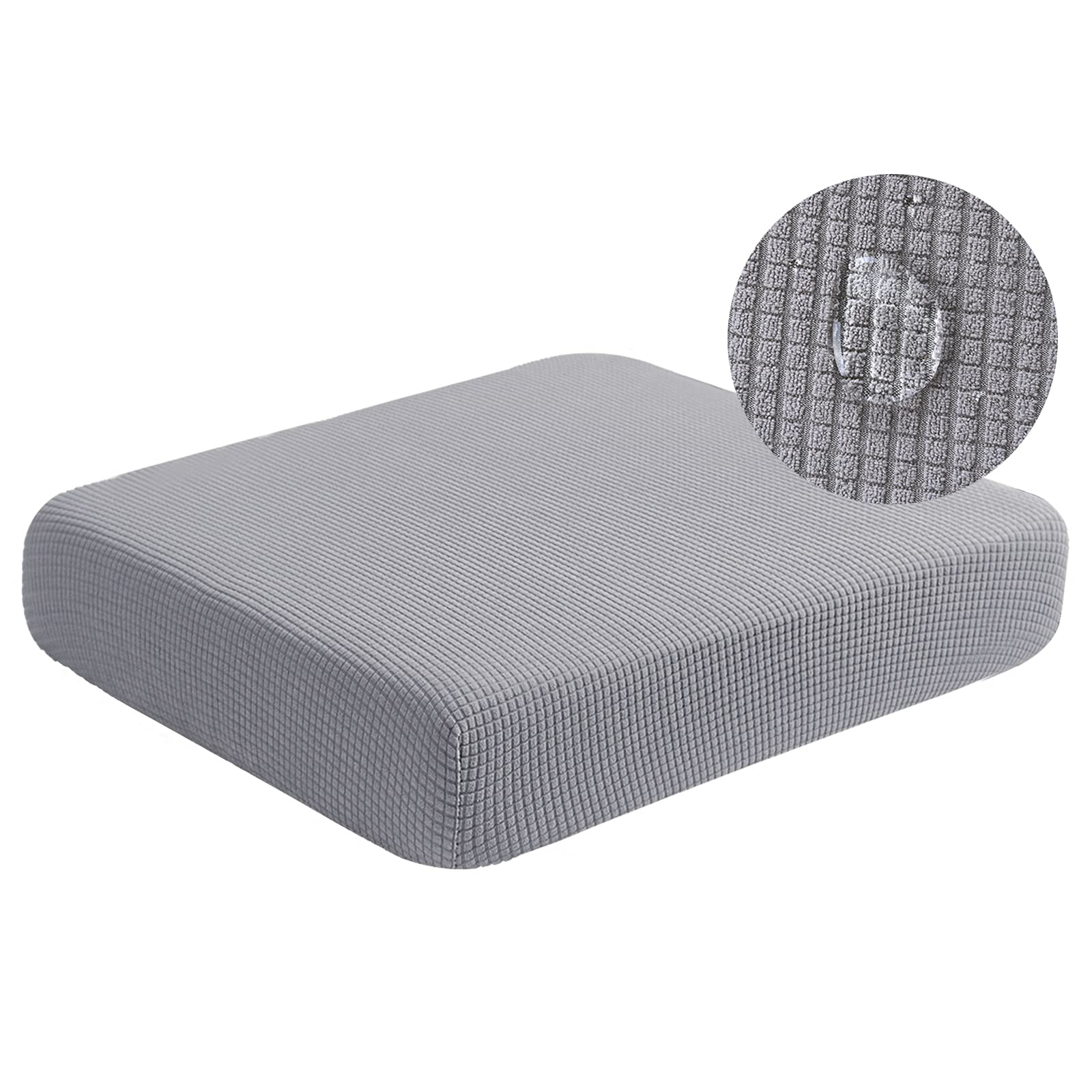 NC HOME Water-Resistant Spandex Couch Cushion Covers, Stretch Sofa Settee Slipcover Furniture Protector for Living Room, Washabl