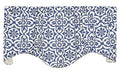 Decorative Things Valances for Windows, Kitchen Valances or Valances for Living Room Valance Curtains Window Treatments, Blue Va