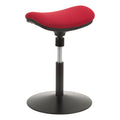 Norwood Commercial Furniture NOR-NIL1715F-RD-SO Active Stool W/Adjustable Height Pivot Saddle Seat, Red