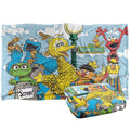 Sesame Street Retro Gang Officially Licensed Silky Touch Super Soft Throw Blanket 36 x 58
