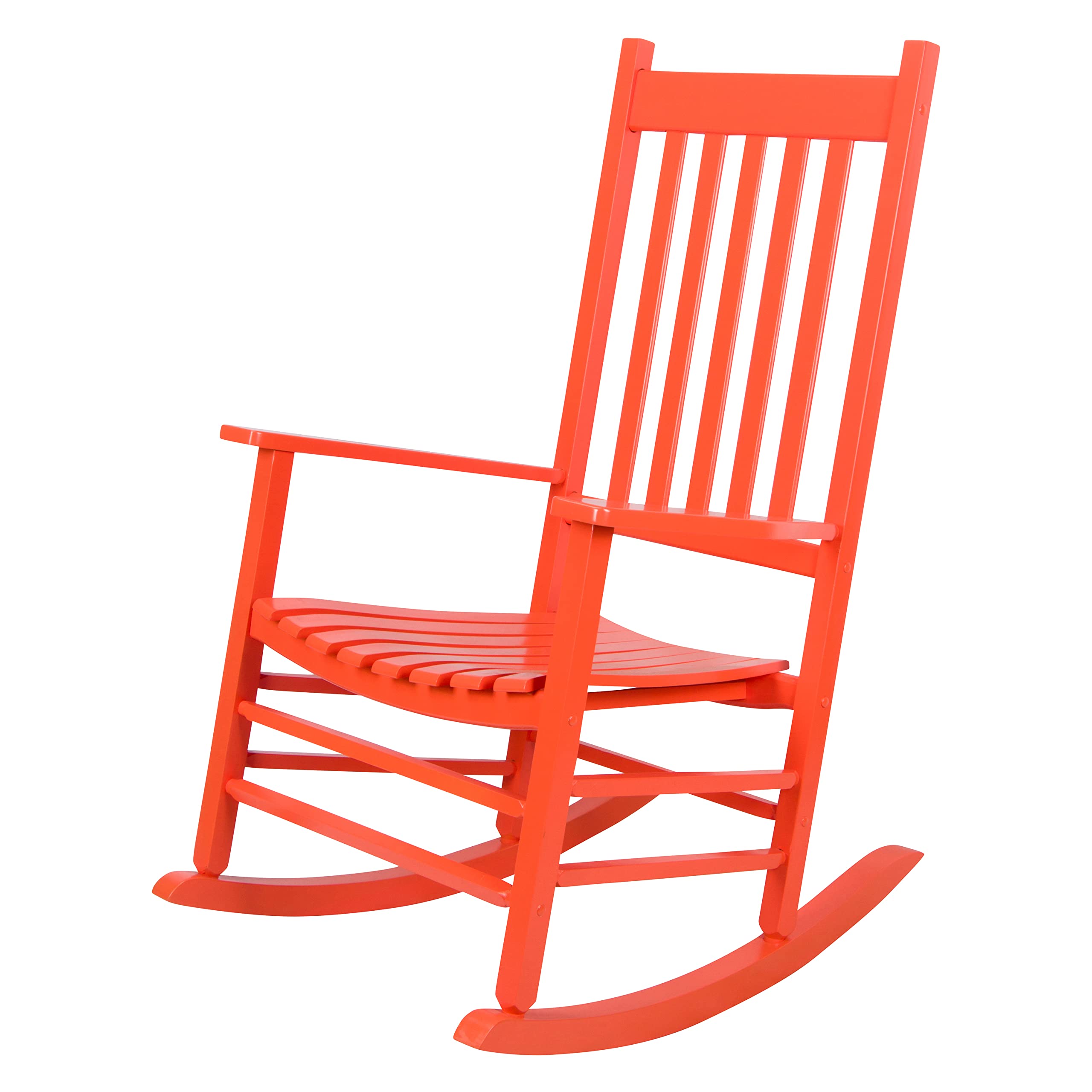 Shine Company Vermont Porch Rocker - Tuscan Orange