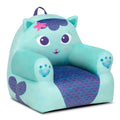 Delta Children - Gabbys Dollhouse Cozee Buddy Kids Chair, Blue