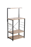 UNIWARE Professional Wooden Kitchen Shelf/Baker Rack 4 Tier Shelves (23.62 L x 15.75 W x 48.43 H)