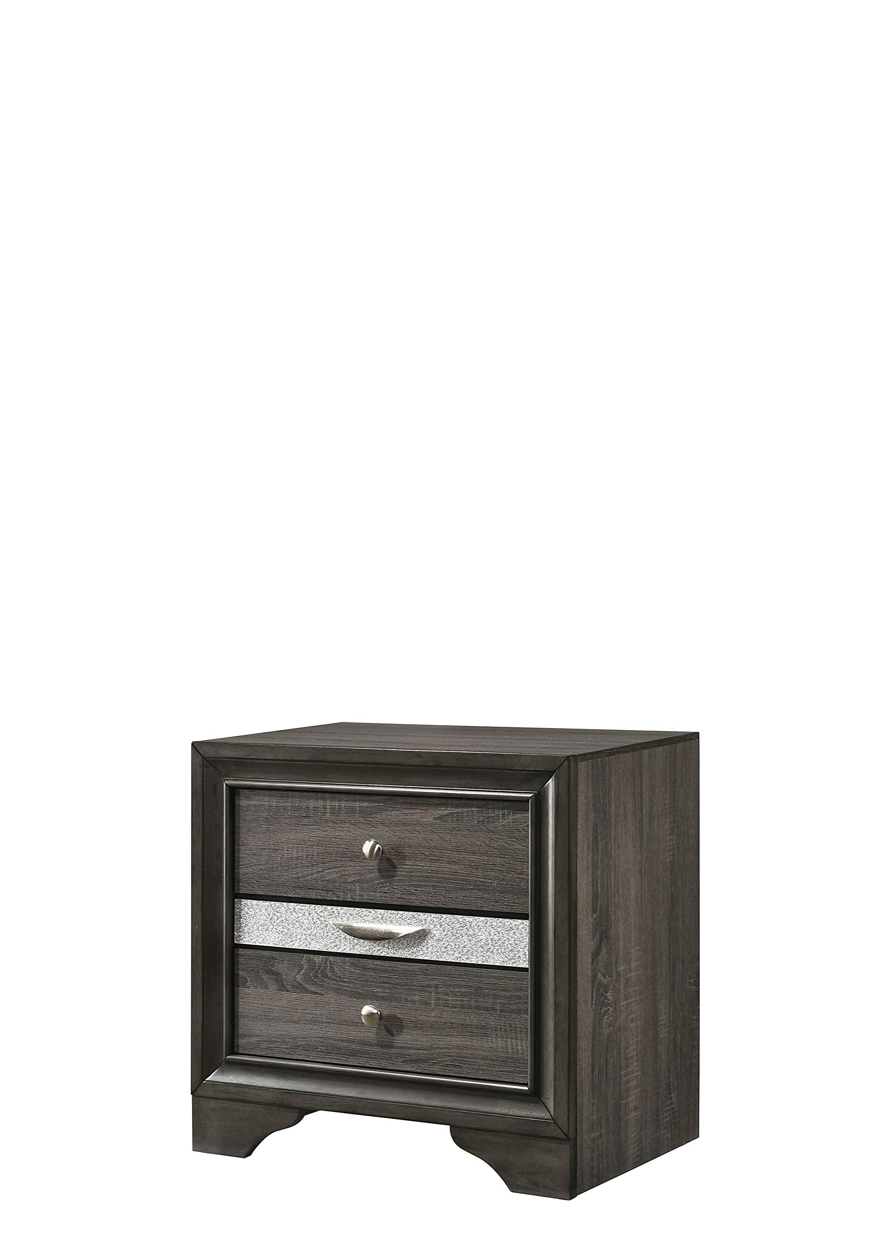 Acme Naima Nightstand in Gray