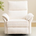 Oversized Power Recliner Chairs for Adults with Massage and Heat, Power Swivel Rocker Recliner Chair with Adjustable Headrest, 2