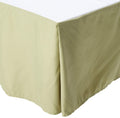 Southshore Fine Linens - VILANO Springs - 15 inch Drop Pleated Bed Skirt, Sage Green, King