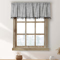 2 Pack Boho Tassel Kitchen Valances for Windows Modern Farmhouse Cotton Linen Valance Curtains Topper Country Rustic Bathroom Sm