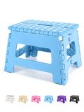 Dyforce Folding Step Stool 9, Kids Step Stool, Heavy Duty Step Stools for Adults, Compact Foot Stools, Light-Weight Toddler Step
