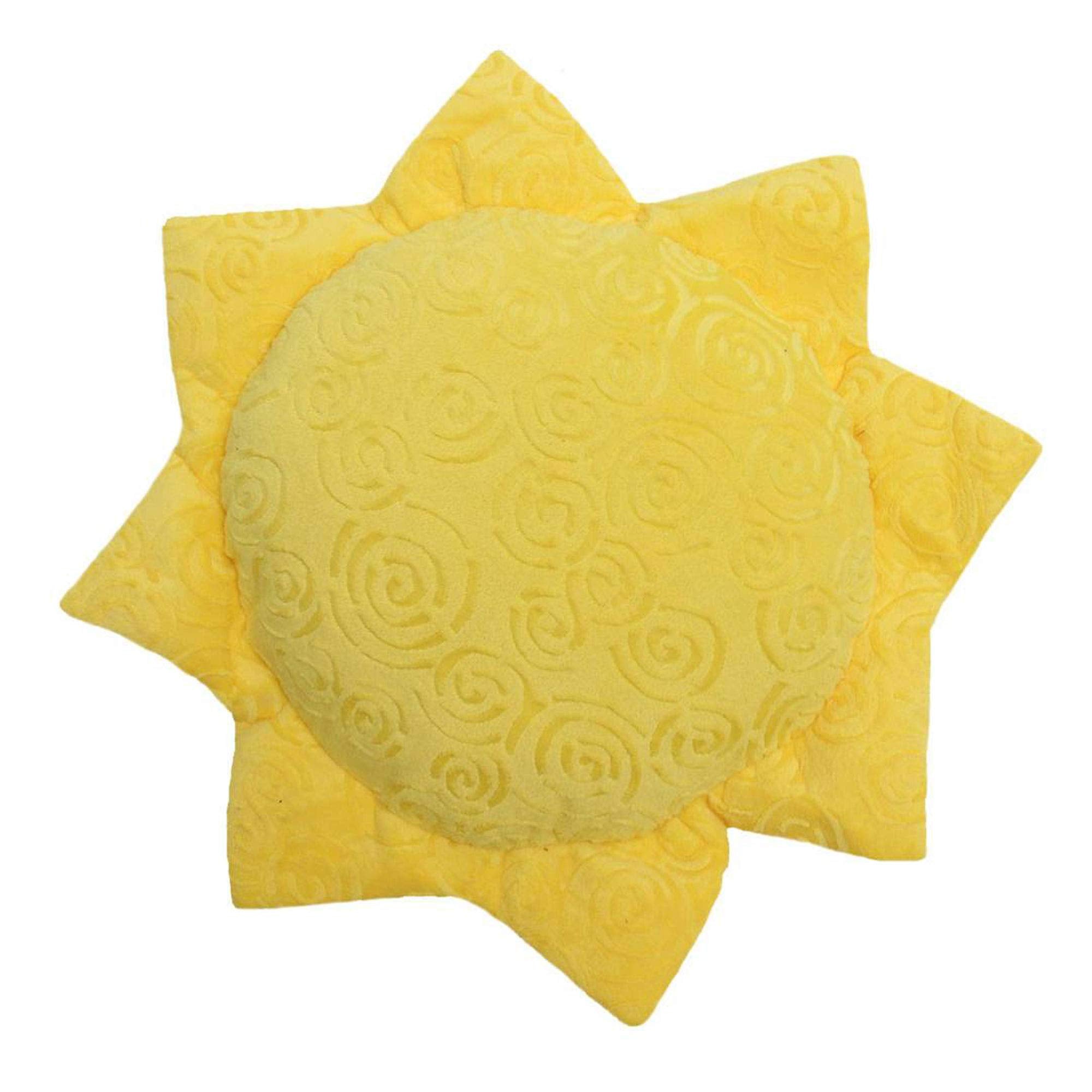 Snuggle Stuffs Sun Throw Pillow 14 Soft Minky Plush