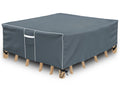 Gasadar Square Patio Heavy Duty Table Cover 600D, Outdoor Patio Sectional Furniture Cover Waterproof for Outdoor Dining Table an