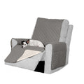 Furhaven Water-Resistant & Reversible Recliner Chair Cover Protector w/ Side Pockets for Dogs, Cats, & Children - Two-Tone Pinso