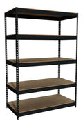 Office Dimensions Riveted Steel Shelving 5-Shelf Unit