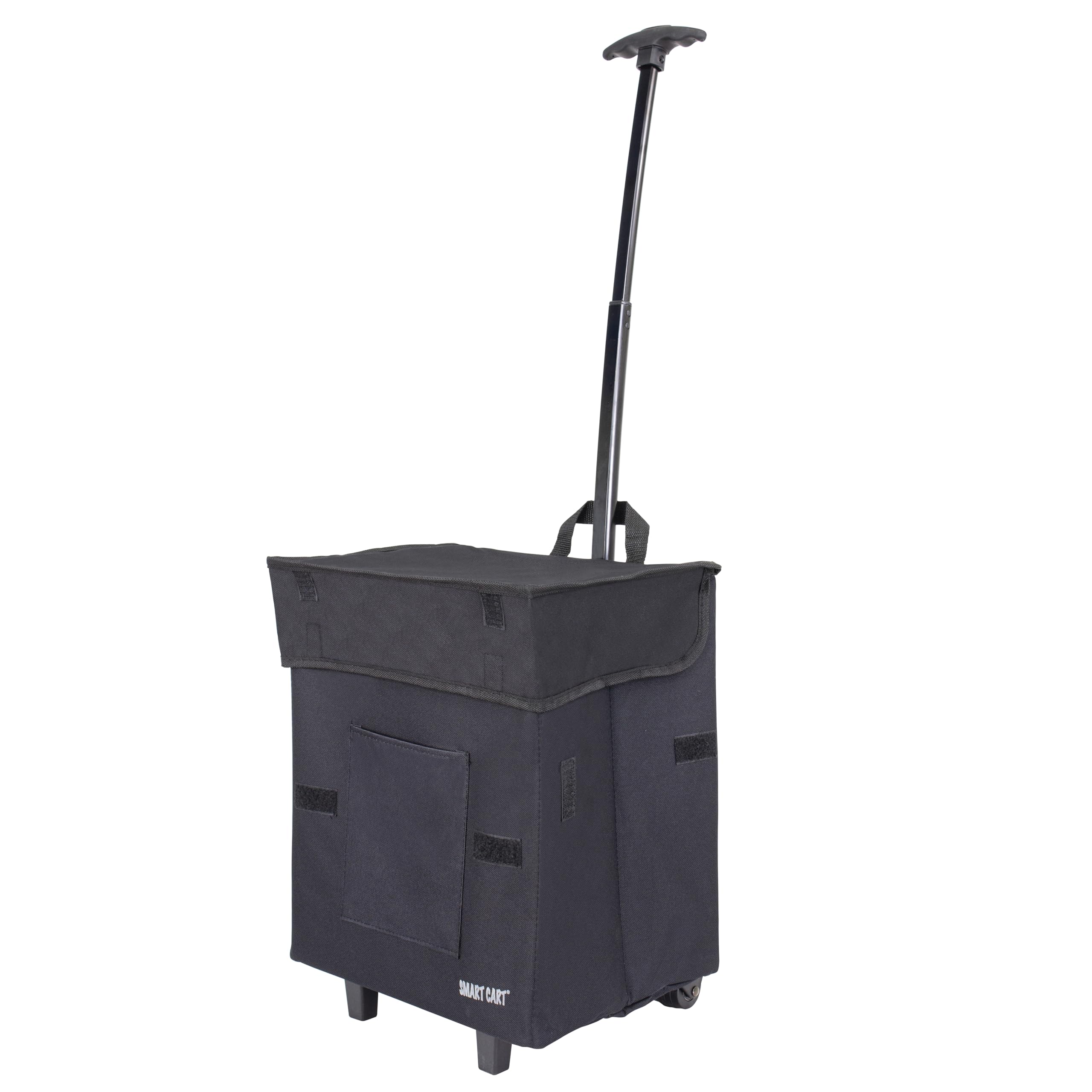dbest products Smart Cart Rolling Multipurpose Collapsible Basket Scrapbooking Blackout
