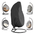 ConPus Patio Hanging Chair Cover - Waterproof Outdoor Hanging Egg Chair Cover with Durable Hem Cord, 210D Oxford Wicker Egg Swin