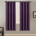 H.VERSAILTEX Ultra Soft Microfiber Thermal Insulated Antique Copper Grommet Blackout Curtains/Window Treatment Draperies 52 by 7