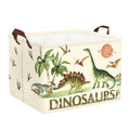 Clastyle Large Dinosaur Kid Storage Basket Baby Laundry Hamper Palm Tree Boy Gift Toy Box Collapsible Clothes Organizer Nursery 