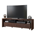 Techni Mobili Elegant 80    TV Stand with Three Cabinets and Storage, Modern Entertainment Center with Cable Management Fits Scr