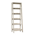 Sauder Trestle 5 Bookcase/Book Shelf, L: 23.54 x W: 16.61 x H: 71.14, Chalked Chestnut finish