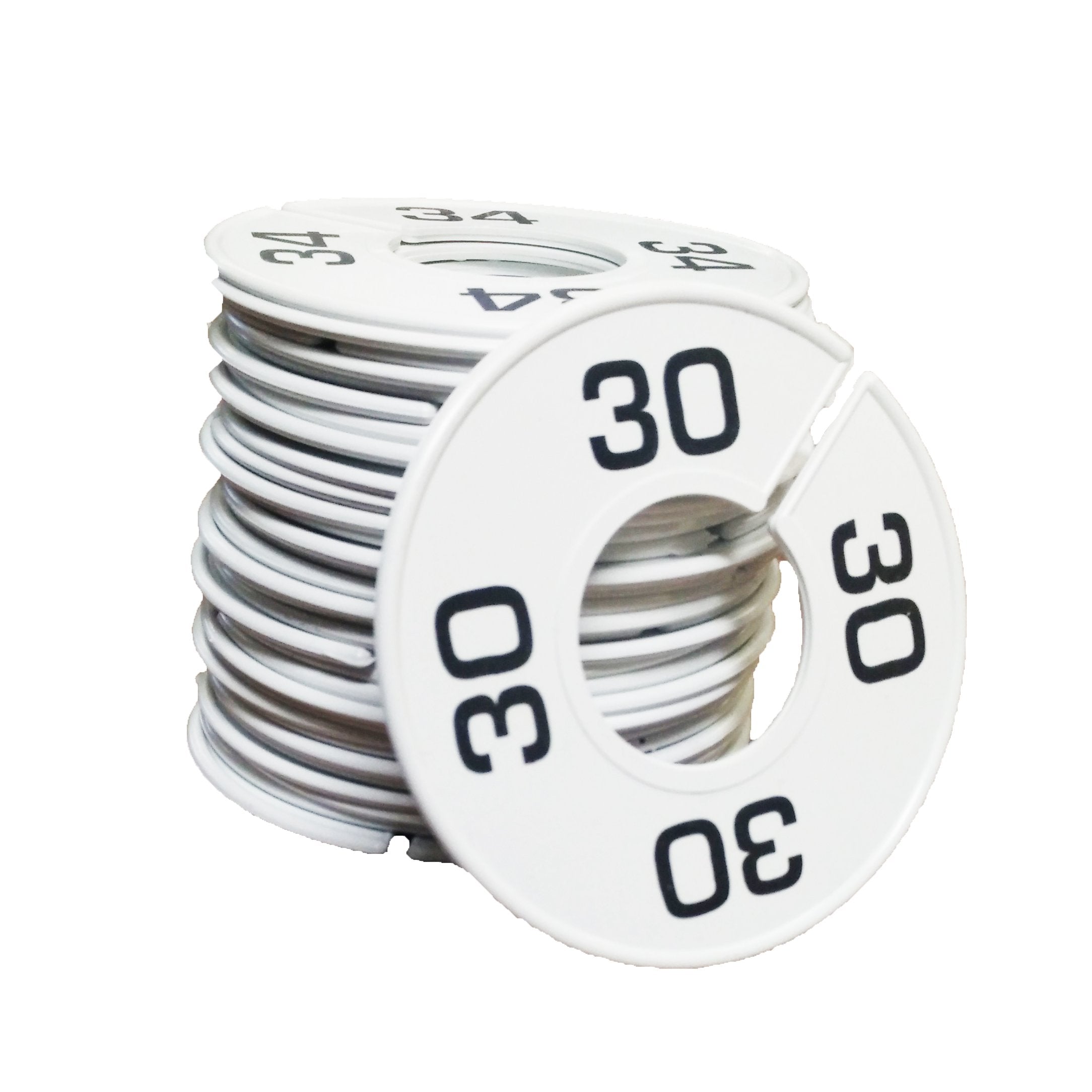 Newhouse Specialty Co Round Rack Divider, Mens Sizes 30-50