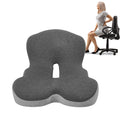 Buttocks Cushion for Office Chair Memory Foam Seat Pad for Butt Support Tailbone Relief Ergonomic Chair Cushion for Home Car Tra