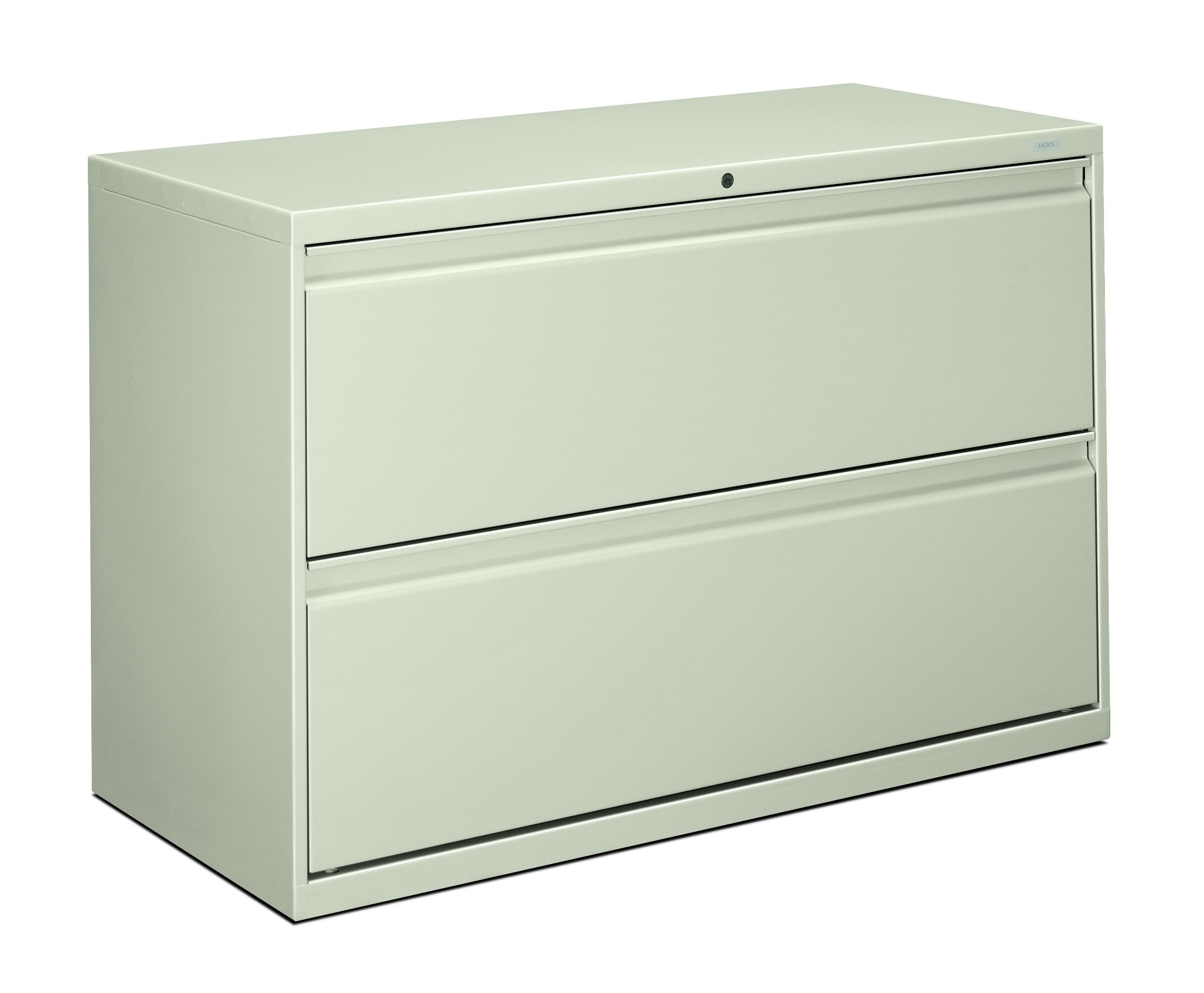 HON 892LQ 800 Series 42 by 19-1/4-Inch 2-Drawer Lateral File, Light Gray