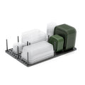 Umbra Peggy Kitchen Cupboard, Shelf and Drawer Organizer Tray - Adjustable Storage System For Food Containers, Cookware, Servewa