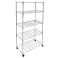 Simple Deluxe Heavy Duty 5-Shelf Storage Shelves, 1750Lb Loading Capacity, 35.43 W x 17.72 D x 70.87 H Adjustable Shelving Unit 