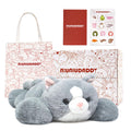 Niuniu Daddy Weighted Stuffed Animals for Anxiety, 3.3lbs Weighted Cat Plushies Toy for Adults Kids, 20 Large Grey Stuffed Cat P