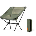 CAMEL CROWN Portable Camping Chair Lightweight Compact Folding Chair Mesh for Outdoor Camp Travel Beach Picnic Festival Hiking B