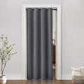 PANELSBURG 80 Inch Curtains for Sliding Glass Door,52 in Wide x 80 in Long Blackout Sliding Door Blinds for Doorway Closet Pantr