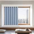 NICETOWN Blackout Curtains 72 inches Long, Grommet Privacy Window Treatment Thermal Insulated Room Darkening Sliding Glass Door 