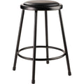 NPS 24 Heavy Duty Vinyl Padded Steel Stool