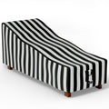 Hptmus 2Pcs Outdoor Chaise Lounge Covers - Patio Chaise Lounge Covers Waterproof Heavy Duty Outdoor Lounge Chair Covers Patio Fu