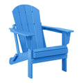 Westin Outdoors Laguna WO Home Outdoor Adirondack Folding Chair Lounger Seat Traditional Retro Home Furniture for Beach, Balcony