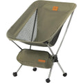 Naturehike YL08 Ultralight Camping Chair, 2.12 LBS Portable Backpacking Chair with Storage Bag & Anti-Sinking Feet, Lightweight 