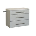 Prepac HangUps 30    Wide Wall Mount 3-Drawer Storage Cabinet, Ideal for Tool Storage, Organization for Garage, Kitchen, Laundry