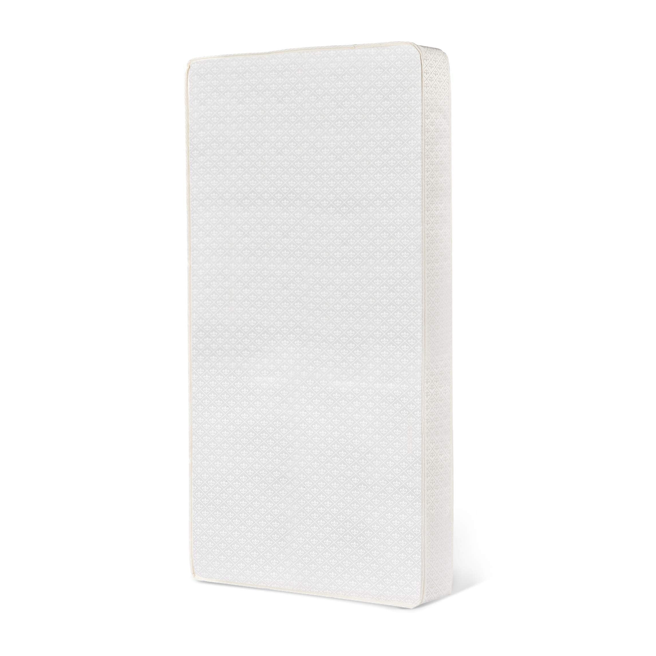 LA Baby 3 Waterproof Mini/Portable Crib Mattress Pad with 100% Organic Cotton Layer, for Non-Full Size Cribs Only - Made in USA