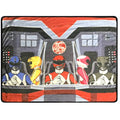 Surreal Entertainment Power Rangers Fleece Softest Throw Blanket Measures 60 x 45 Inches