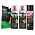RAPTOR 2K Black Spray-On Truck Bedliner Bare Metal Aerosol Kit (26.4 oz)