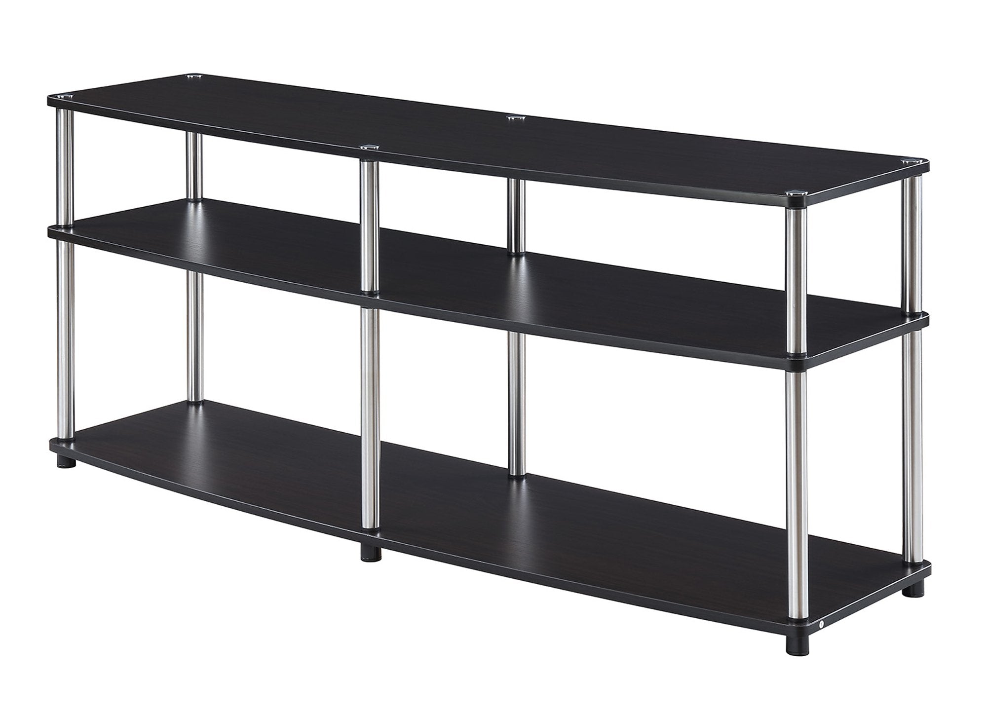Convenience Concepts Designs2Go 3-Tier TV Stand, 60, Espresso
