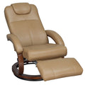RecPro Charles 28 RV Euro Chair Recliner Modern Design RV Furniture (1, Toffee)