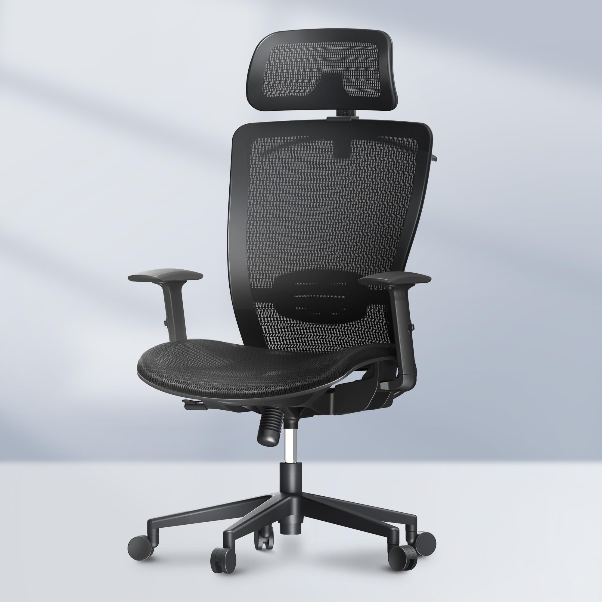 FLEXISPOT Ergonomic Office Chair High Back Mesh Swivel Computer Chair Home Office Desk Chairs with Wheels Lumbar Support Deep Bl