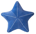 HXIYAN Starfish shell pillow plush car cushion bedside sofa home furnishings dormitory office mat (19.6in, Star Blue)