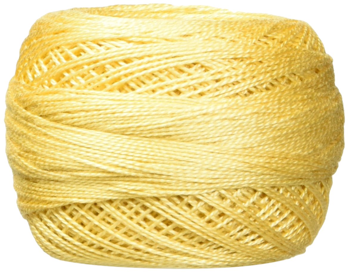 DMC 116 12-676 Pearl Cotton Thread Balls, Light Old Gold, Size 12