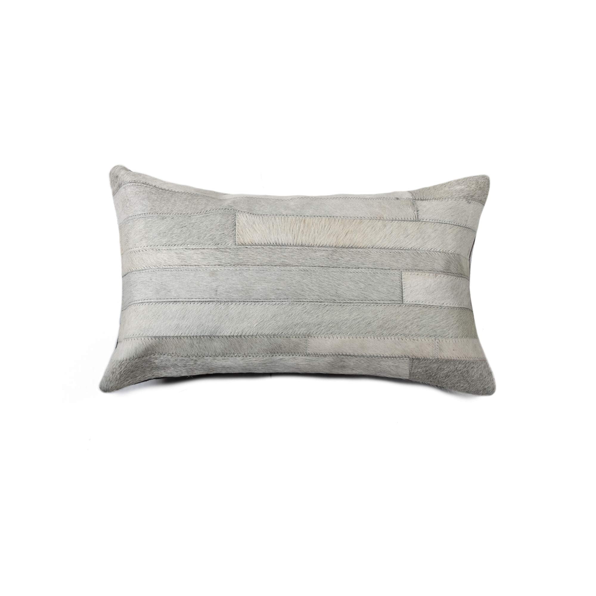 HomeRoots 12 X 20 X 5 Gray Pillow