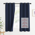 NICETOWN Bedroom Sound Reducing Curtains 2 Panel Set, Cold, Heat, and Nearby Highway Noise Blocking Drapes, Inside Detachable Fe