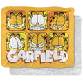 Garfield Blanket, 50x60, Faces Silky Touch Sherpa Back Super Soft Throw Blanket